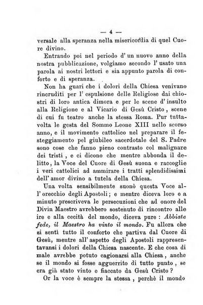 La voce del cuore di Gesù periodico mensuale