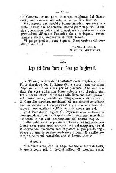 La voce del cuore di Gesù periodico mensuale