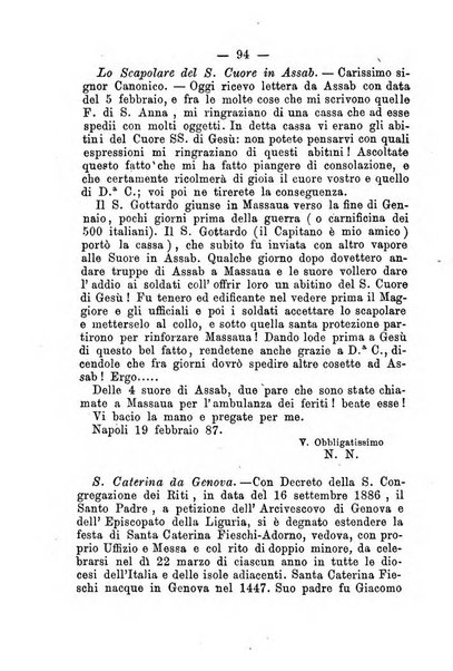 La voce del cuore di Gesù periodico mensuale