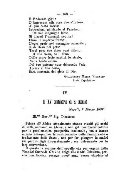 La voce del cuore di Gesù periodico mensuale