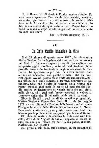 La voce del cuore di Gesù periodico mensuale