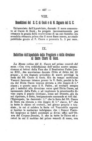 La voce del cuore di Gesù periodico mensuale