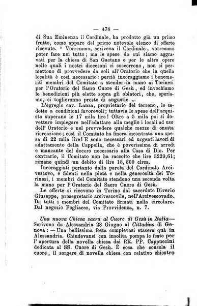 La voce del cuore di Gesù periodico mensuale