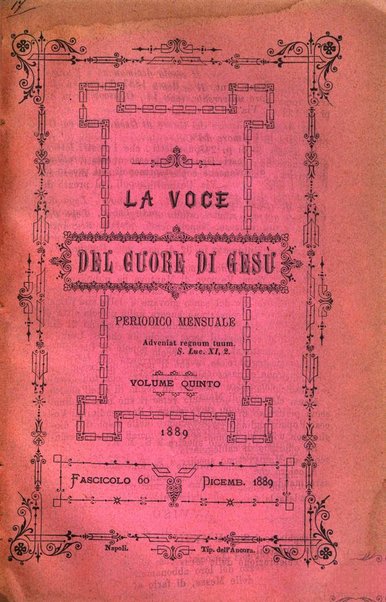 La voce del cuore di Gesù periodico mensuale