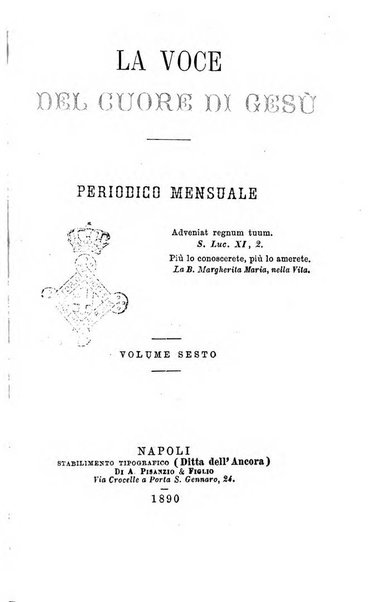 La voce del cuore di Gesù periodico mensuale