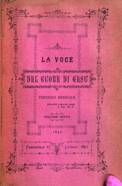 La voce del cuore di Gesù periodico mensuale