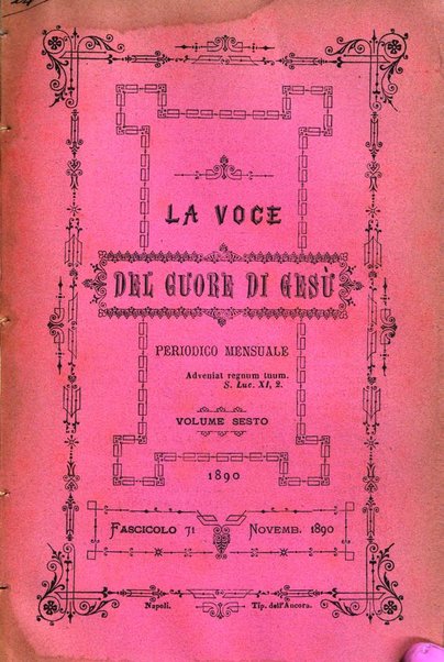 La voce del cuore di Gesù periodico mensuale