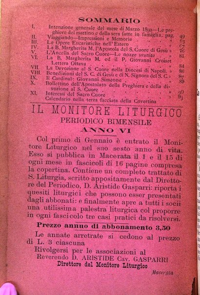 La voce del cuore di Gesù periodico mensuale