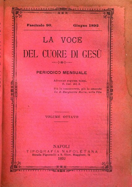 La voce del cuore di Gesù periodico mensuale