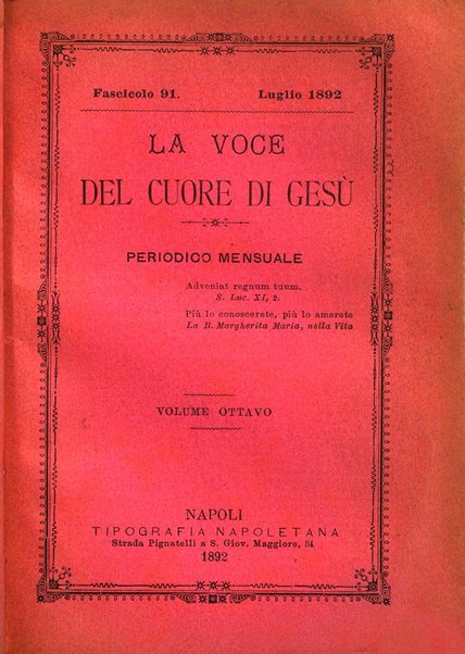 La voce del cuore di Gesù periodico mensuale