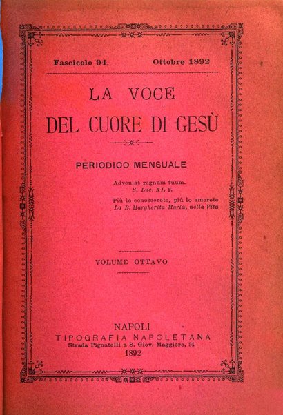 La voce del cuore di Gesù periodico mensuale