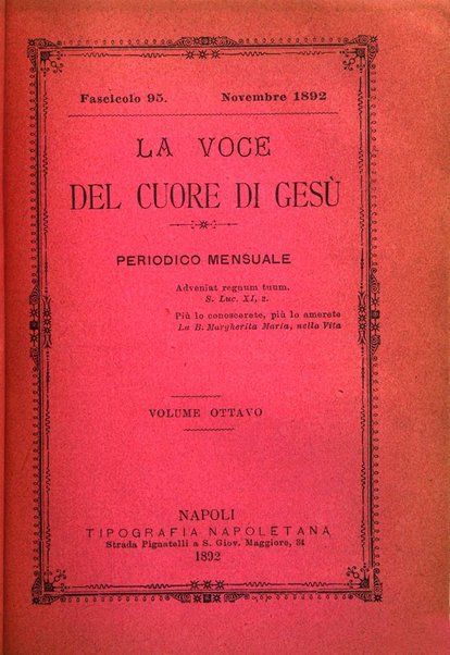 La voce del cuore di Gesù periodico mensuale