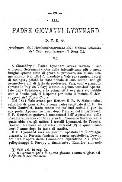 La voce del cuore di Gesù periodico mensuale