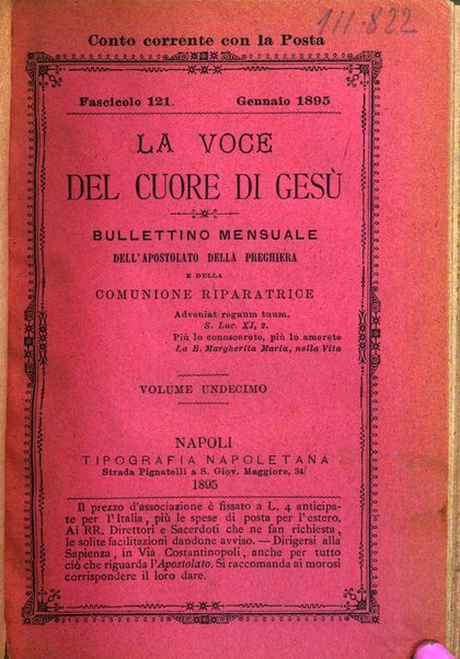 La voce del cuore di Gesù periodico mensuale