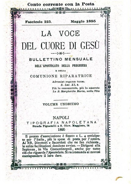 La voce del cuore di Gesù periodico mensuale