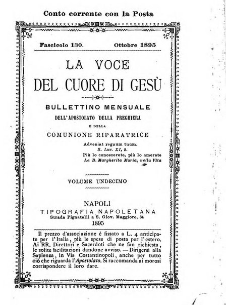 La voce del cuore di Gesù periodico mensuale