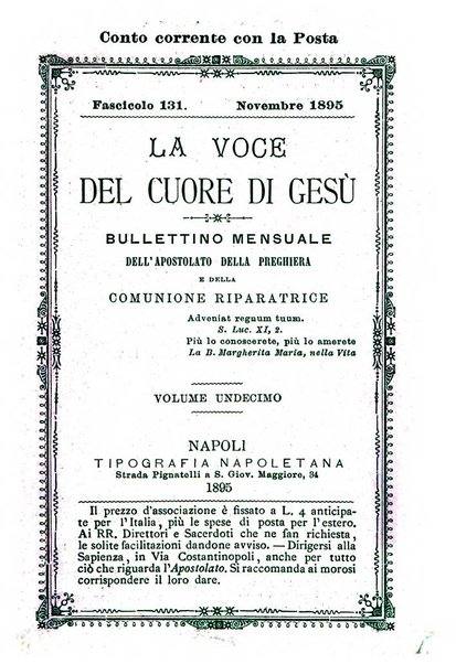 La voce del cuore di Gesù periodico mensuale