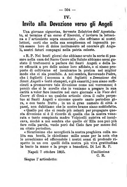 La voce del cuore di Gesù periodico mensuale