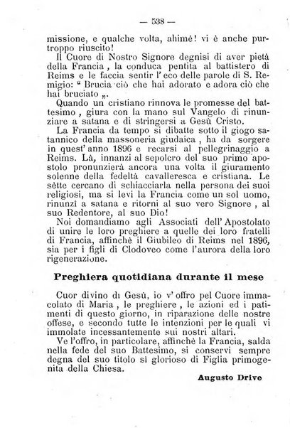 La voce del cuore di Gesù periodico mensuale