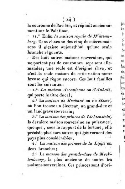 Annuaire généalogique et historique renfermant des détails sur toutes les Maisons Souveraine d'Europe