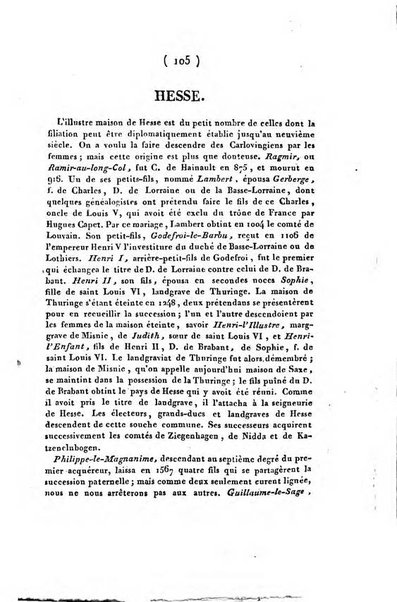 Annuaire généalogique et historique renfermant des détails sur toutes les Maisons Souveraine d'Europe