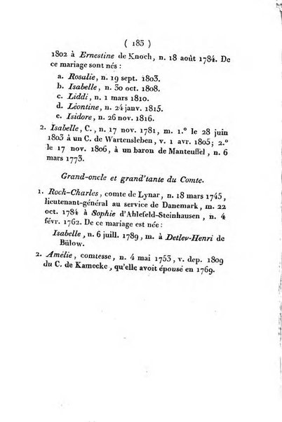 Annuaire généalogique et historique renfermant des détails sur toutes les Maisons Souveraine d'Europe