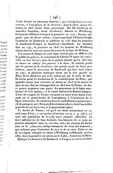 Annuaire généalogique et historique renfermant des détails sur toutes les Maisons Souveraine d'Europe