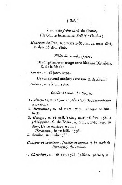 Annuaire généalogique et historique renfermant des détails sur toutes les Maisons Souveraine d'Europe