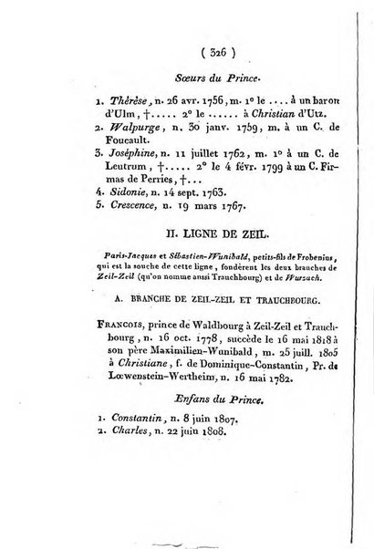 Annuaire généalogique et historique renfermant des détails sur toutes les Maisons Souveraine d'Europe