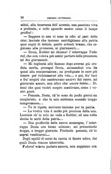 Emporio letterario delle arti e teatro con traduzione di articoli stranieri