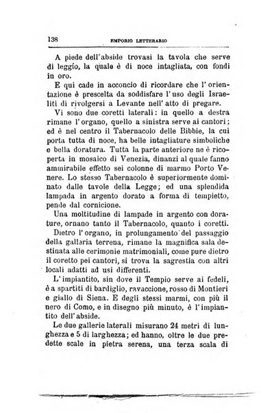 Emporio letterario delle arti e teatro con traduzione di articoli stranieri