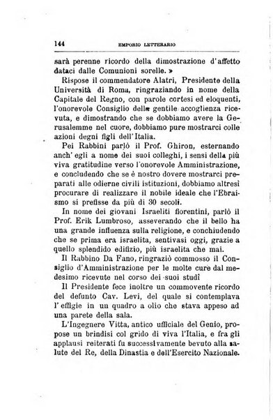 Emporio letterario delle arti e teatro con traduzione di articoli stranieri