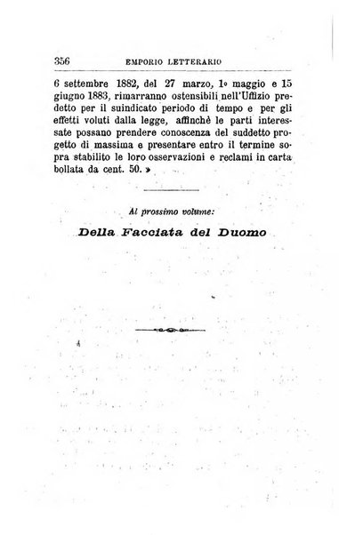 Emporio letterario delle arti e teatro con traduzione di articoli stranieri