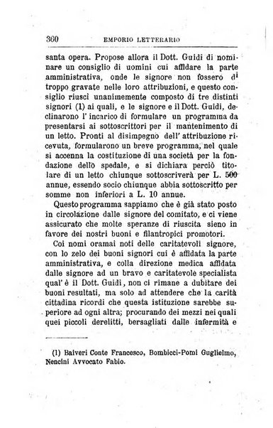 Emporio letterario delle arti e teatro con traduzione di articoli stranieri