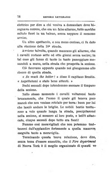 Emporio letterario delle arti e teatro con traduzione di articoli stranieri