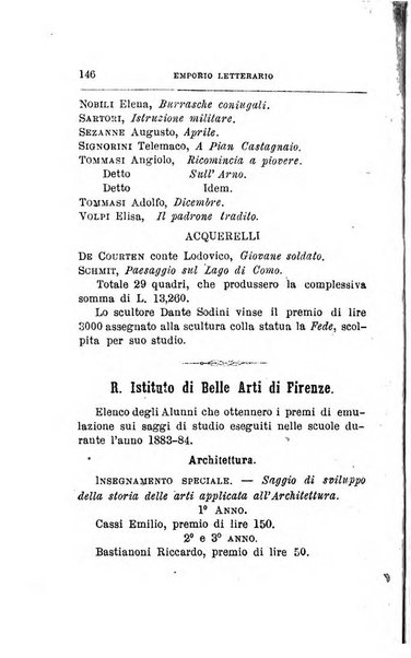 Emporio letterario delle arti e teatro con traduzione di articoli stranieri