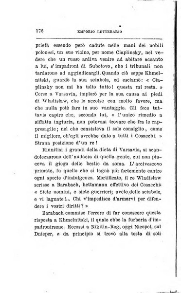 Emporio letterario delle arti e teatro con traduzione di articoli stranieri