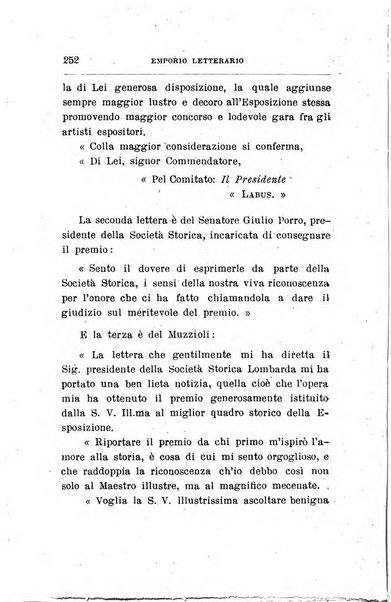 Emporio letterario delle arti e teatro con traduzione di articoli stranieri