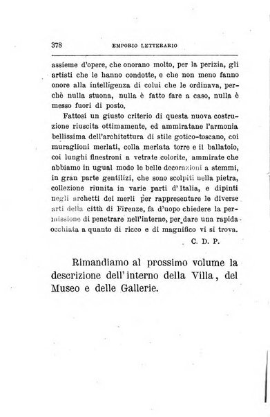 Emporio letterario delle arti e teatro con traduzione di articoli stranieri