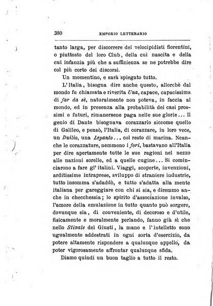 Emporio letterario delle arti e teatro con traduzione di articoli stranieri