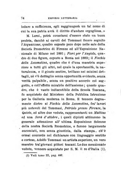 Emporio letterario delle arti e teatro con traduzione di articoli stranieri