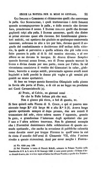 Il fiorentino istruito calendario per l'anno..