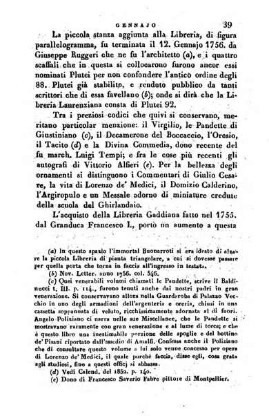 Il fiorentino istruito calendario per l'anno..