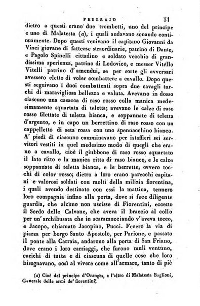 Il fiorentino istruito calendario per l'anno..