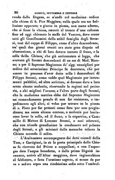 Il fiorentino istruito calendario per l'anno..