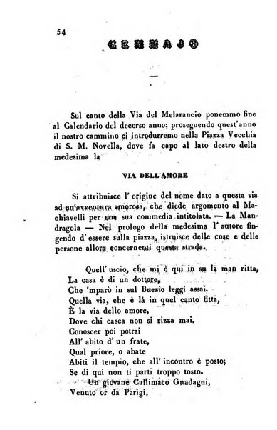 Il fiorentino istruito calendario per l'anno..