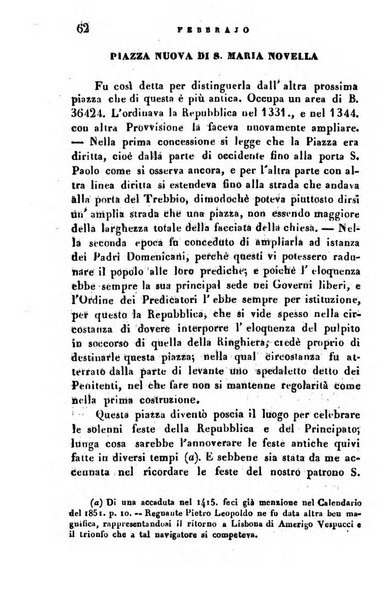 Il fiorentino istruito calendario per l'anno..