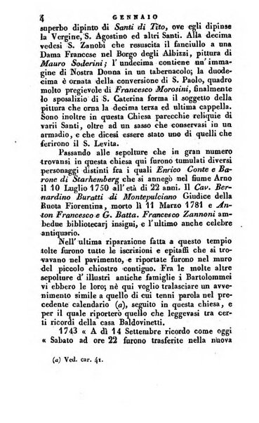 Il fiorentino istruito calendario per l'anno..