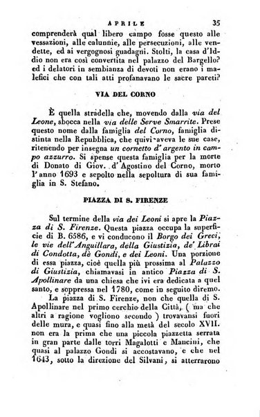 Il fiorentino istruito calendario per l'anno..