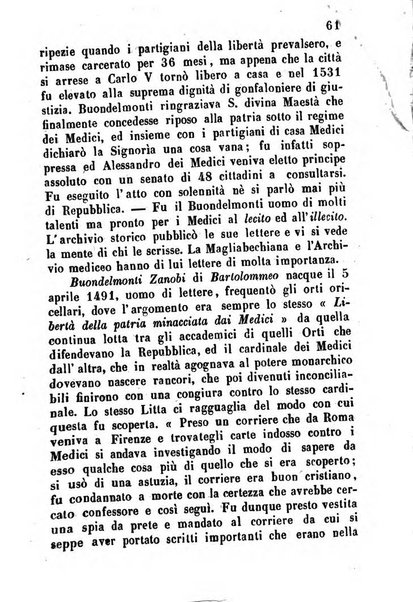 Il fiorentino istruito calendario per l'anno..